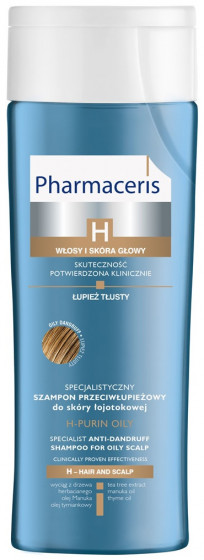 Pharmaceris H-Purin Specialist Anti-Dandruff Shampoo For Oily Scalp - Шампунь проти лупи для жирної шкіри голови