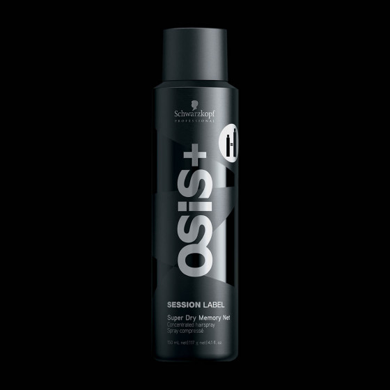 Schwarzkopf Professional Osis Session Label Super Dry Memory Net - Суперконцентрований лак для волосся - 2