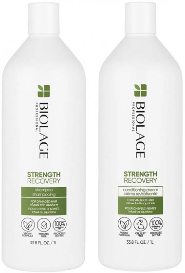 Matrix Biolage Strenght Recovery Conditioner - Кондиціонер для зміцнення пошкодженого волосся - 1