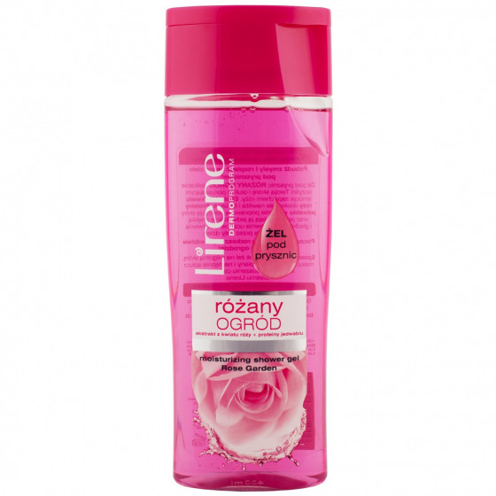 Lirene Moisturising Shower Gel Rose Garden - Зволожуючий гель для душу «Сад Троянд»