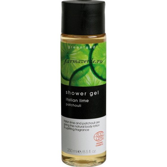 Greenland Evergreen Shower Gel Italian Lime-Patchouli - Гель для душа Італійський Лайм-Пачули