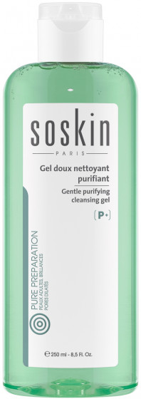 Soskin Purifying Cleansing Gel - Очищуючий гель для жирної та комбінованої шкіри обличчя