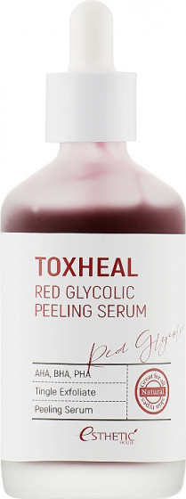 Esthetic House Toxheal Red Glycolic Peeling Serum - Пілінг-сироватка для обличчя