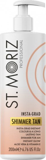 St. Moriz Professional Insta-Grad Shimmer Tan - Засіб для легкої засмаги з ефектом шиммера