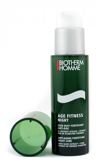 Biotherm Age Fitness Night - Засіб для обличчя від 1-х зморшок нічний чоловічий