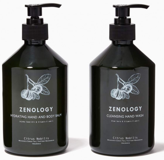 Zenology Cleansing Hand Wash Mandarin Green Tea - Рідке мило для рук - 2