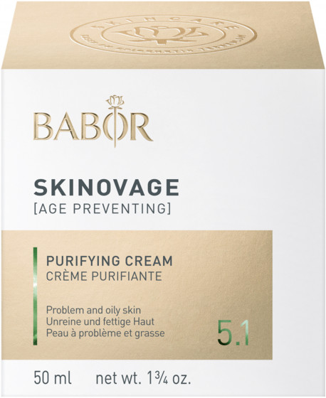 Babor Skinovage Purifying Cream - Крем для проблемної шкіри - 1