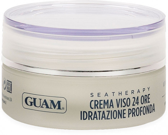 GUAM Seatherapy Crema Viso Idratante 24 ore - Крем для обличчя інтенсивне зволоження 24 години - 1