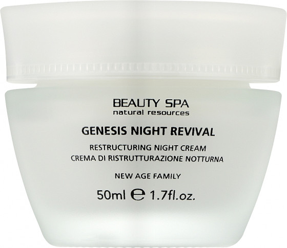 Beauty Spa Genesis Night Revival - Нічний ліфтинговий крем для зміцнення овалу обличчя