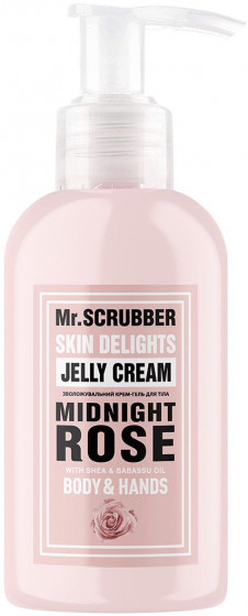 Mr.Scrubber Skin Delights Body&Hands Jelly Cream "Midnight Rose" - Крем-гель для тіла та рук