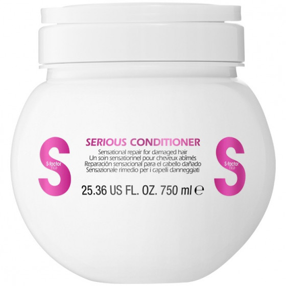 Tigi S-factor Serious Conditioner - Кондиціонер-маска з маслом насіння соняшнику