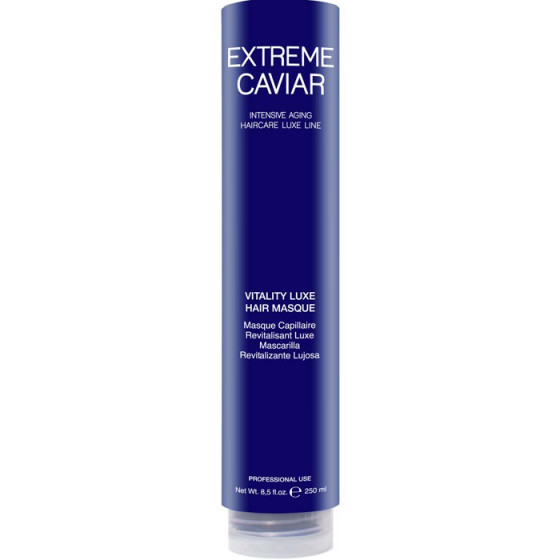 Miriam Quevedo Extreme Caviar Vitality Luxe Hair Masque - Відновлююча Маска-люкс з екстрактом чорної ікри