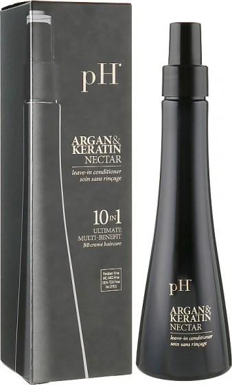 pH Laboratories Argan&Keratin Nectar - Нектар для волосся 10в1