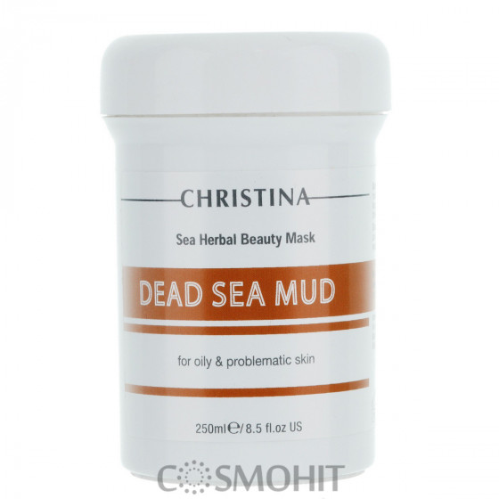 Christina Sea Herbal Beauty Dead Sea Mud Mask For Oily & Problem Skin - Маска краси на основі морських трав для жирної і проблемної шкіри "Багно Мертвого моря"