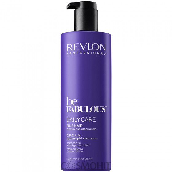 Revlon Professional Be Fabulous C.R.E.A.M. Lightweight Shampoo - Шампунь для тонкого волосся