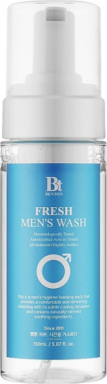 Benton Fresh Men's Wash - Освіжаюча пінка для інтимної гігієни чоловіків