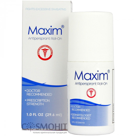 Maxim Prescription Strength Antiperspirant & Deodorant 15% - Антиперспірант Максим Регулар