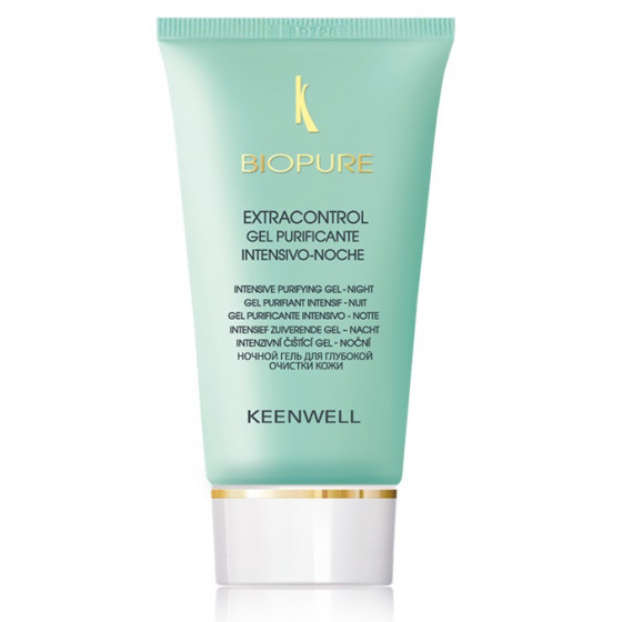 Keenwell Intensive Purifying Gel Night - Нічний гель для жирної шкіри з ефектом глибокого очищення