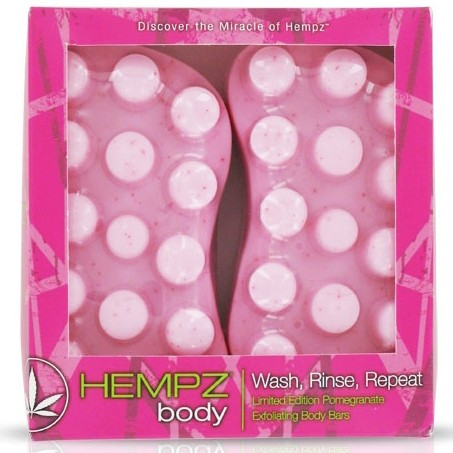 Hempz Pomegranate Exfoliating Body Bar - Мило-ексфоліант для тіла