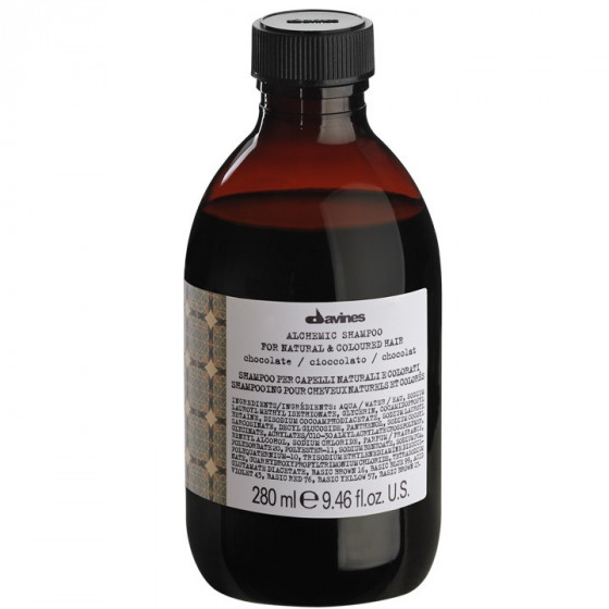 Davines Alchemic Shampoo Chocolate - Шампунь Шоколадний для натурального і фарбованого волосся