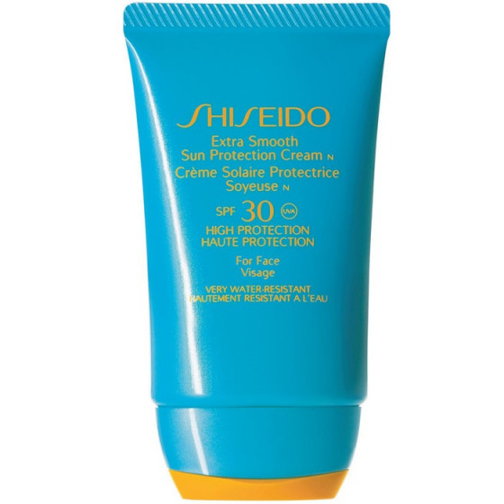 Shiseido Extra Smooth Sun Protection Cream N - Крем сонцезахисний для обличчя водостійкий SPF 30