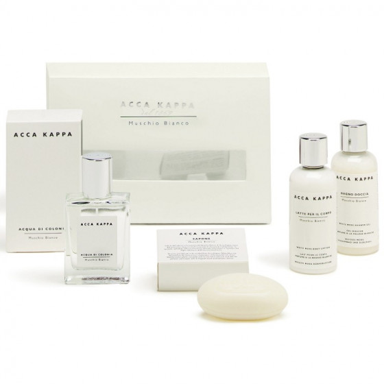 Acca Kappa White Moss Gift Set - Подарунковий набір (EDC50+S/G100+B/L100+SOAP)