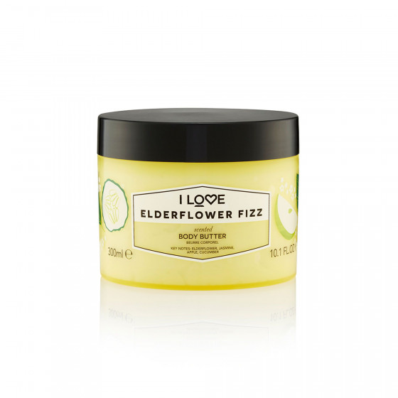 I Love Elderflower Fizz Body Butter - Олія для тіла "Коктейль з бузини"