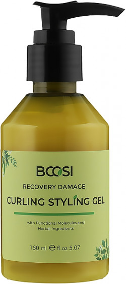 Kleral System Bcosi Recovery Danage Curling Styling Gel - Гель для завитків та укладання волосся