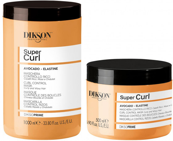 Dikson Dikso Prime Super Curl Mask - Маска для кучерявого волосся - 1