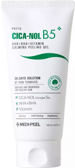 Medi-Peel Phyto Cica-Nol B5 AHA BHA Vitamin Calming Peeling Gel - Заспокійливий вітамінний пілінг-гель для обличчя