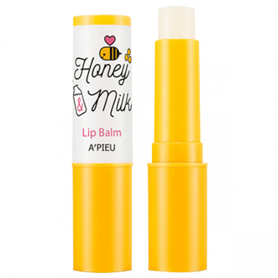 A'Pieu Honey & Milk Lip Balm - Поживний бальзам для губ