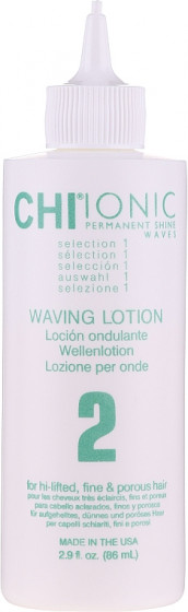 CHI Ionic Permanent Shine Waves Selection 1 - Перманентна завивка для волосся (склад 1) - 2