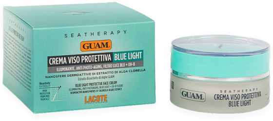 GUAM Seatherapy Crema Viso Protettiva Blue Light - Захисний крем для обличчя від надлишкового синього світла - 3
