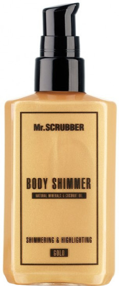 Mr.Scrubber Body Shimmer Gold - Шиммер для тіла