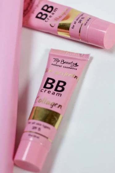 Top Beauty BB-Сream Collagen SPF15 - BB-крем для обличчя з колагеном - 1