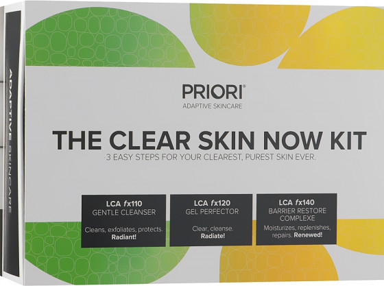 Priori The Clear Skin Now Kit - Набір для лікування проблемної шкіри обличчя - 1