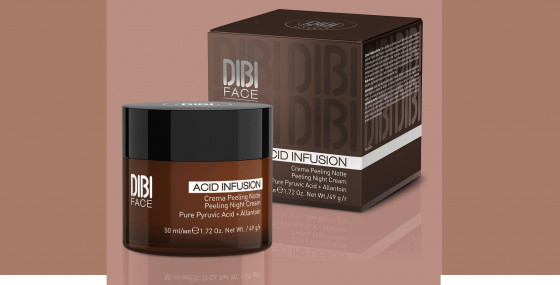 DIBI Acid Infusion Peeling Night Cream Pure Pyruvic Acid + Allantoin - Нічний крем-пілінг з чистою піровиноградною кислотою та алантоїном - 4