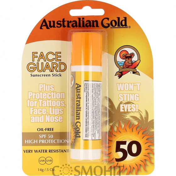 Australian Gold Face Guard blister package - Сонцезахисний стик для обличчя SPF 50 - 1