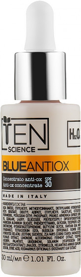 Ten Science Blue Antiox Concentrate SPF30 - Антиоксидантний концентрат для захисту бар'єру шкіри SPF30 - 1