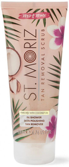 St.Moriz Advanced Exclusive Coconut Tan Remover Scrub - Скраб для видалення засмаги