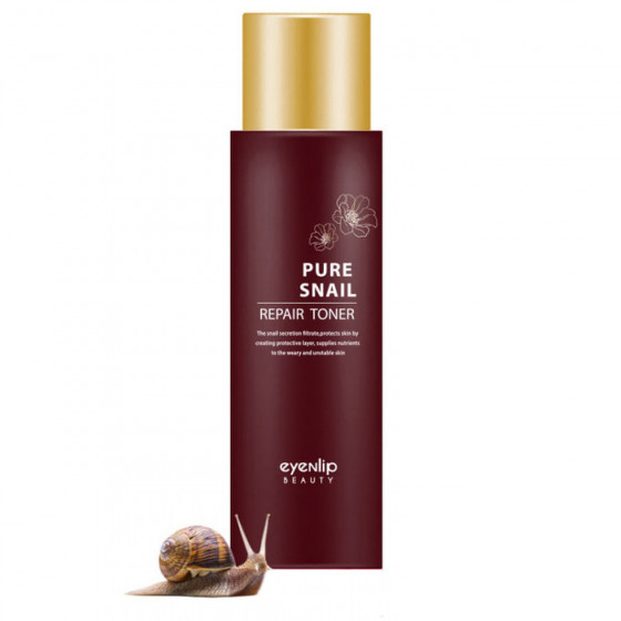 Eyenlip Pure Snail Repair Toner - Відновлюючий тонер з равликовим муцином - 1