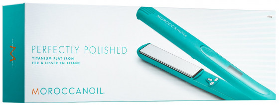 MoroccanOil Perfectly Polished Titanium Flat Iron - Професійна праска для волосся - 2