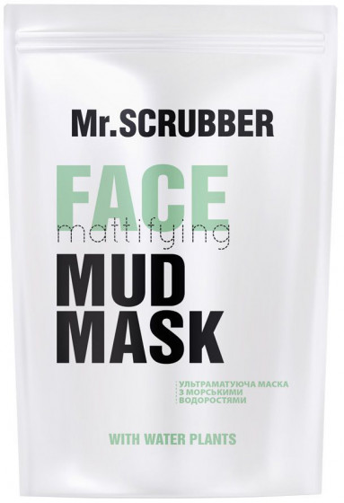 Mr.Scrubber Mud Face Mask Mattifying - Матувальна маска для обличчя