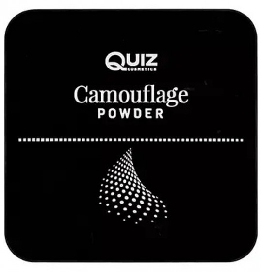 Quiz Cosmetics Camouflage Powder - Пудра маскуюча для обличчя