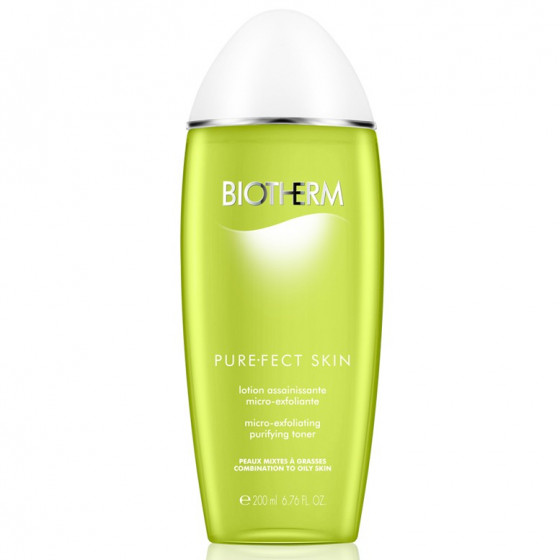 Biotherm Pure-Fect Skin Lotion Assainissante Micro-Exfoliante - Лосьйон для обличчя очищующий для комбінованої і жирної шкіри