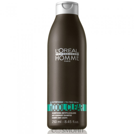 L’Oreal Professionnel Homme Cool Clear Anti-Dandruff Shampoo - Шампунь проти лупи