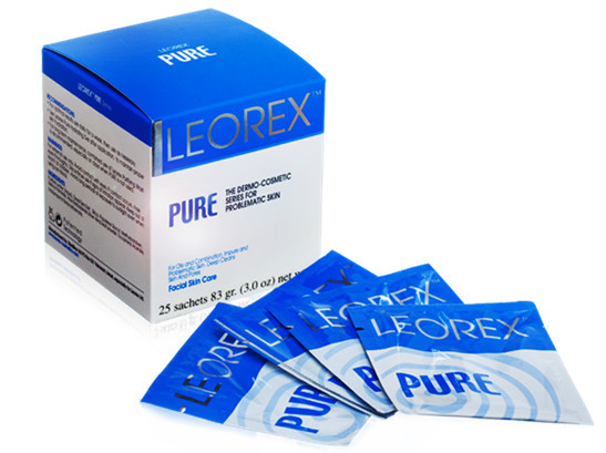 Leorex Pure Mask - Гіпоалергенна нано-маска для очищення шкіри - 1