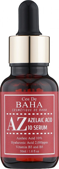 Cos De BAHA Azelaic Acid 10% Serum - Сироватка з азелаїновою кислотою 10%