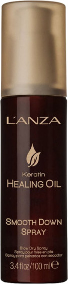 L'anza Keratin Healing Oil Smooth Down Spray - Спрей для розгладження волосся