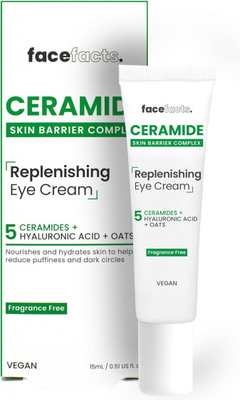 Face Facts Ceramide Replenishing Eye Cream - Відновлюючий крем для шкіри навколо очей з керамідами